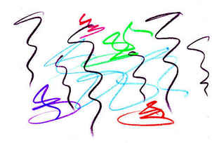 Fête, dessin de Jacques Bouchut