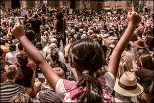 Manifestation à Melbourne