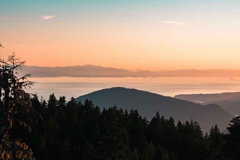 Soir dans la nature au Canada